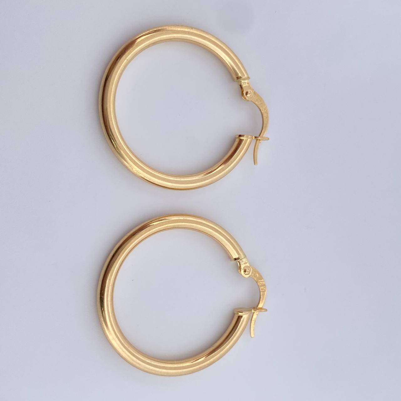 Candongas Jass 2.55gr / 2.9cm / Oro Amarillo 18K $