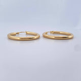 Candongas Jass 2.55gr / 2.9cm / Oro Amarillo 18K $