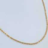 Cadena Aro Seguido 1.05gr / 42.4cm / +3 Oro 18K &
