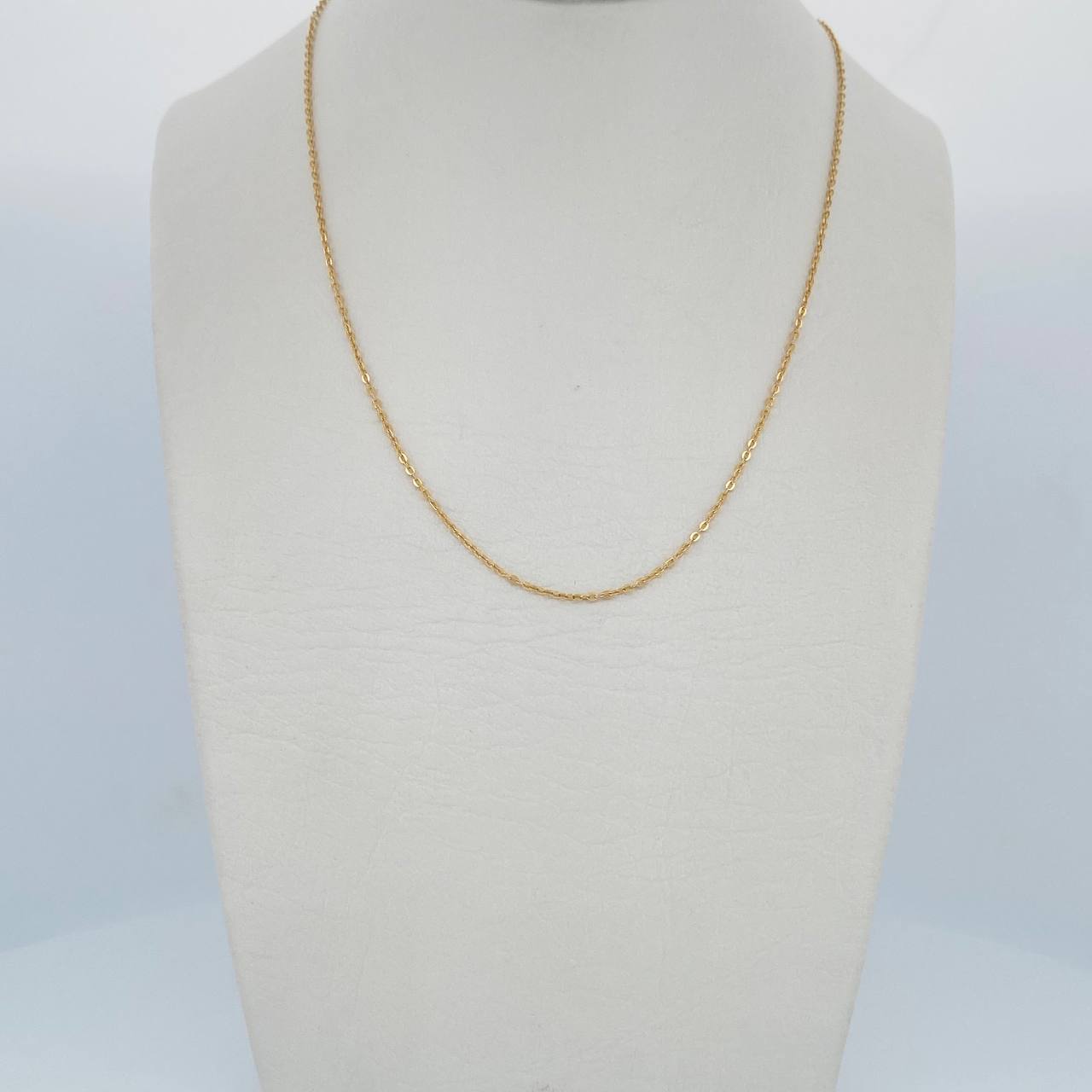 Cadena Aro Seguido 1.05gr / 42.4cm / +3 Oro 18K &