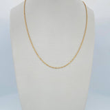 Cadena Morse 2.15gr / 45.3cm / +3 Oro 18K &