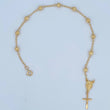 Pulso Denario Virgen Milagrosa 2.8gr / 19.7cm / Oro 18K $