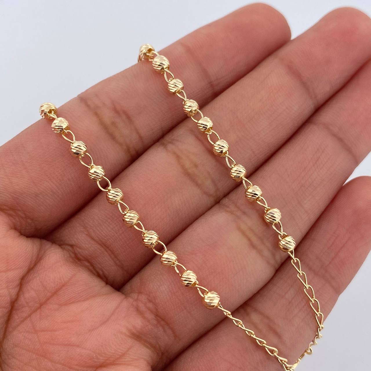 Rosario Virgen Milagrosa 5.55gr / 51.7cm / Oro 18K &