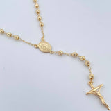 Rosario Virgen Milagrosa 9.75gr / 57cm / Oro 18K &