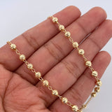 Rosario Virgen Milagrosa 9.75gr / 57cm / Oro 18K &