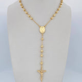 Rosario Virgen Milagrosa 9.75gr / 57cm / Oro 18K &