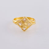 Anillo Rombo Imperial 1.8 g / T7 3/4 Oro Amarillo 18K