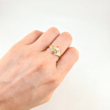Anillo Rombo Imperial 1.8 g / T9 Oro Amarillo 18K