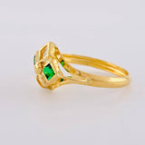 Anillo Rombo Imperial 1.7 g / T9 1/4 Oro Amarillo 18K