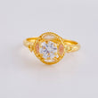 Anillo Solitario Aura Vintage 2 g / T9 1/4 Oro Amarillo 18K
