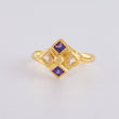 Anillo Rombo Imperial 1.8 g / T9 1/4 Oro Amarillo 18K