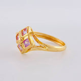 Anillo Rombo Imperial 1.85 g / T9 Oro Amarillo 18K