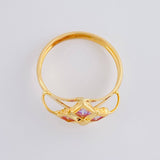 Anillo Rombo Imperial 1.85 g / T8 Oro Amarillo 18K