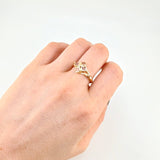 Anillo Rombo Imperial 1.8 g / T8 1/2 Oro Amarillo 18K