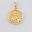 Dije Sagrado Corazón De Jesus 1.45 g / 2.5 cm Oro Amarillo 18K