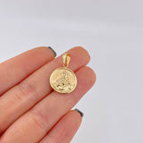 Dije Sagrado Corazón De Jesus 1.45 g / 2.5 cm Oro Amarillo 18K