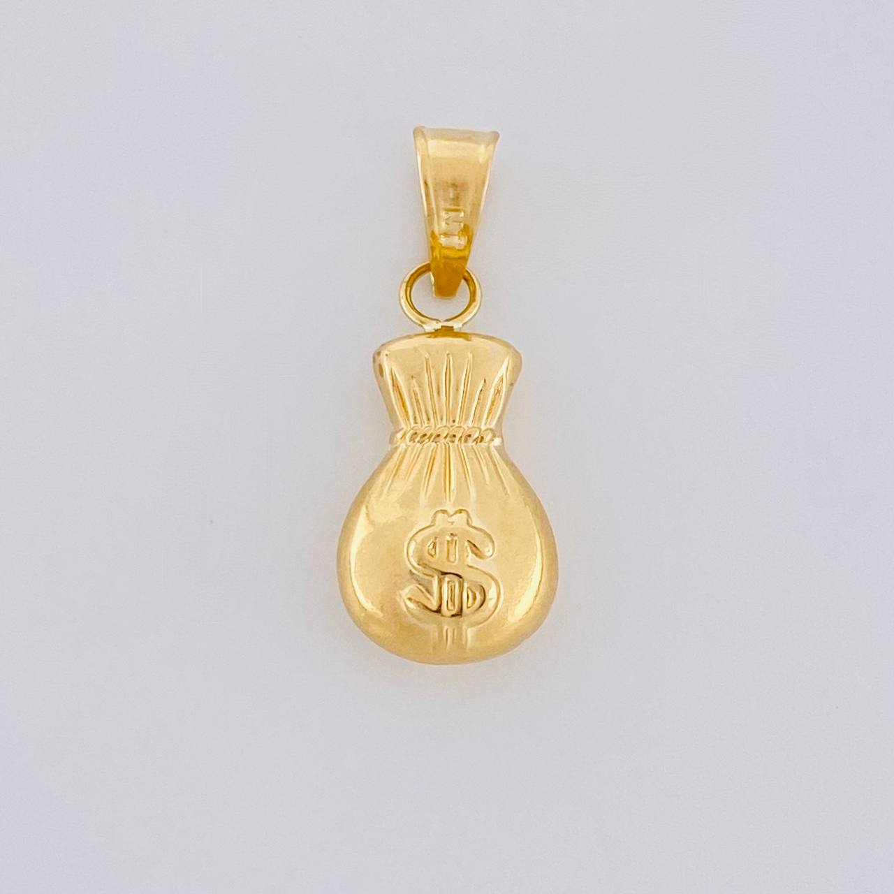 Dije Bolsa De Dinero 0.7 g / 2.2 cm Oro Amarillo 18K