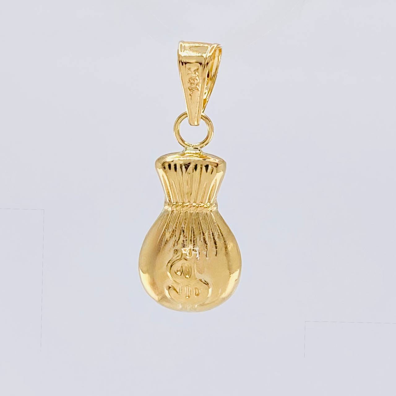 Dije Bolsa De Dinero 0.7 g / 2.2 cm Oro Amarillo 18K