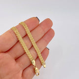 Cadena China 14.4g / 60cm / 6.8mm Oro Amarillo 18K