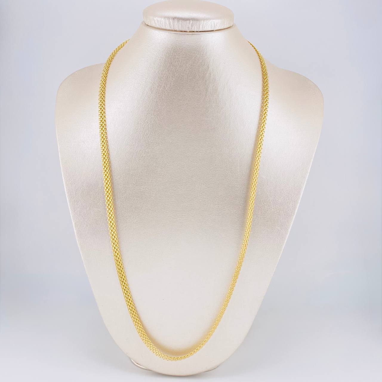 Cadena China 14.4g / 60cm / 6.8mm Oro Amarillo 18K