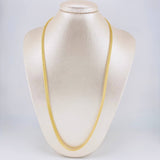 Cadena China 14.4g / 60cm / 6.8mm Oro Amarillo 18K