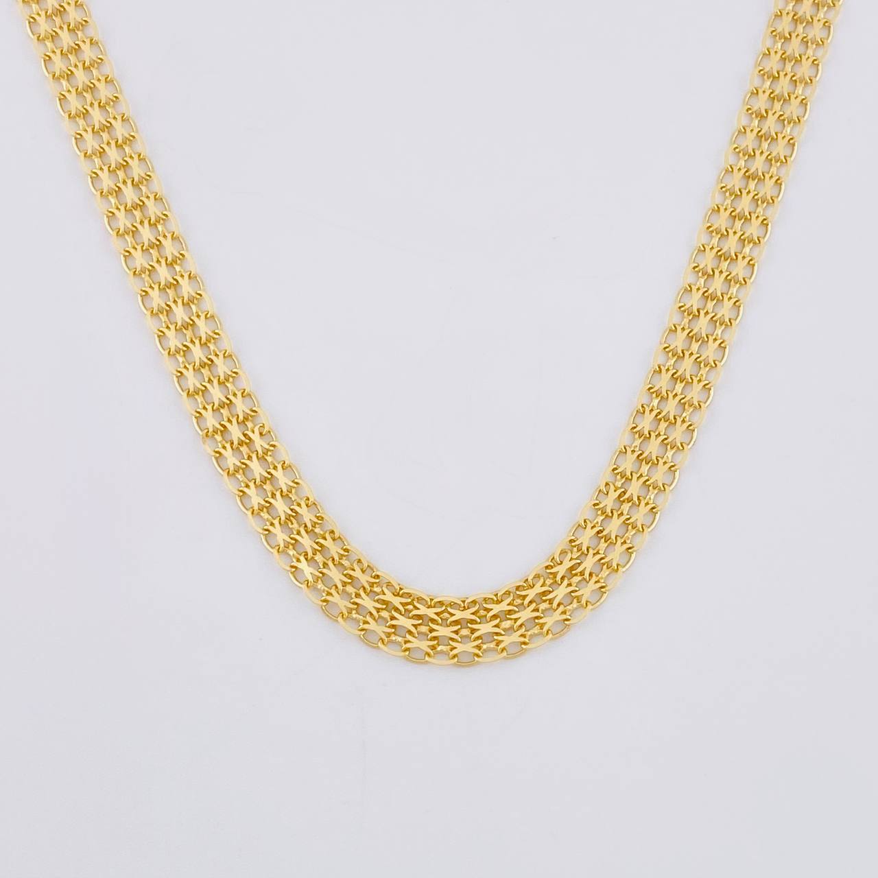 Cadena China 6.45 g / 50.1 cm / 4.3 mm Oro Amarillo 18K