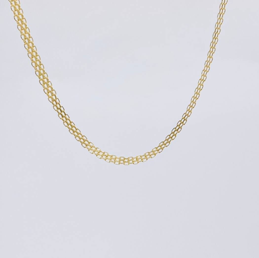 Cadena China 6.45 g / 50.1 cm / 4.3 mm Oro Amarillo 18K