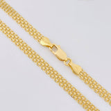 Cadena China 6.45 g / 50.1 cm / 4.3 mm Oro Amarillo 18K