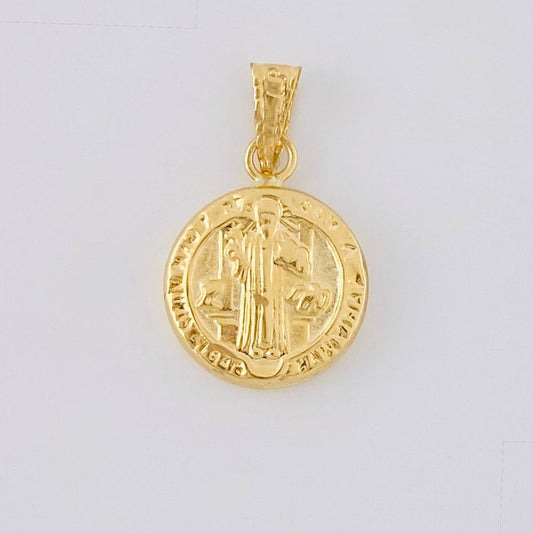 Dije San Benito 0.55 g / 1.7 cm Oro Amarillo 18K