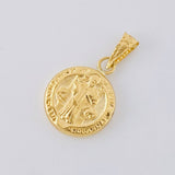 Dije San Benito 0.55 g / 1.7 cm Oro Amarillo 18K