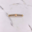 Herraje Medusa Tribal 3.35gr / 4.1cm / Circones Blancos Dos Oros Amarillo Rosa 18K $