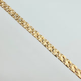 Pulso Correa 12.65gr / 21cm / 5.9mm Oro Amarillo +4 18K ©
