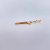 Dije Cruz 0.95gr / 3.4cm / Lisa Oro Amarillo 18K &