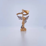 Dije San Miguel Arcangel 2.5gr / 4.2cm / Tres Oros 18K &