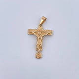 Dije Cristo Señor De los Milagros 2.85gr / 3.5cm / Oro Amarillo 18K &