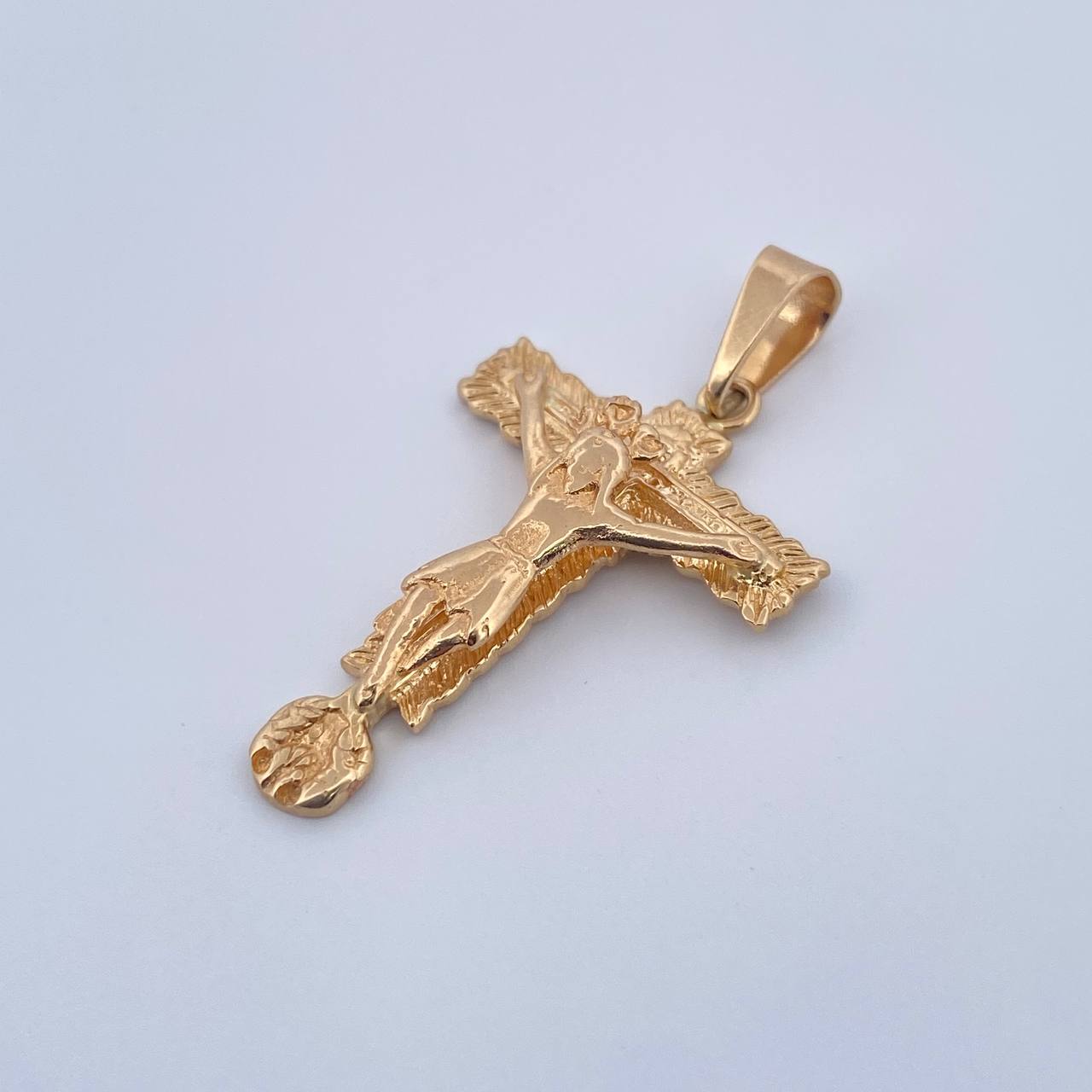 Dije Cristo Señor De los Milagros 2.85gr / 3.5cm / Oro Amarillo 18K &