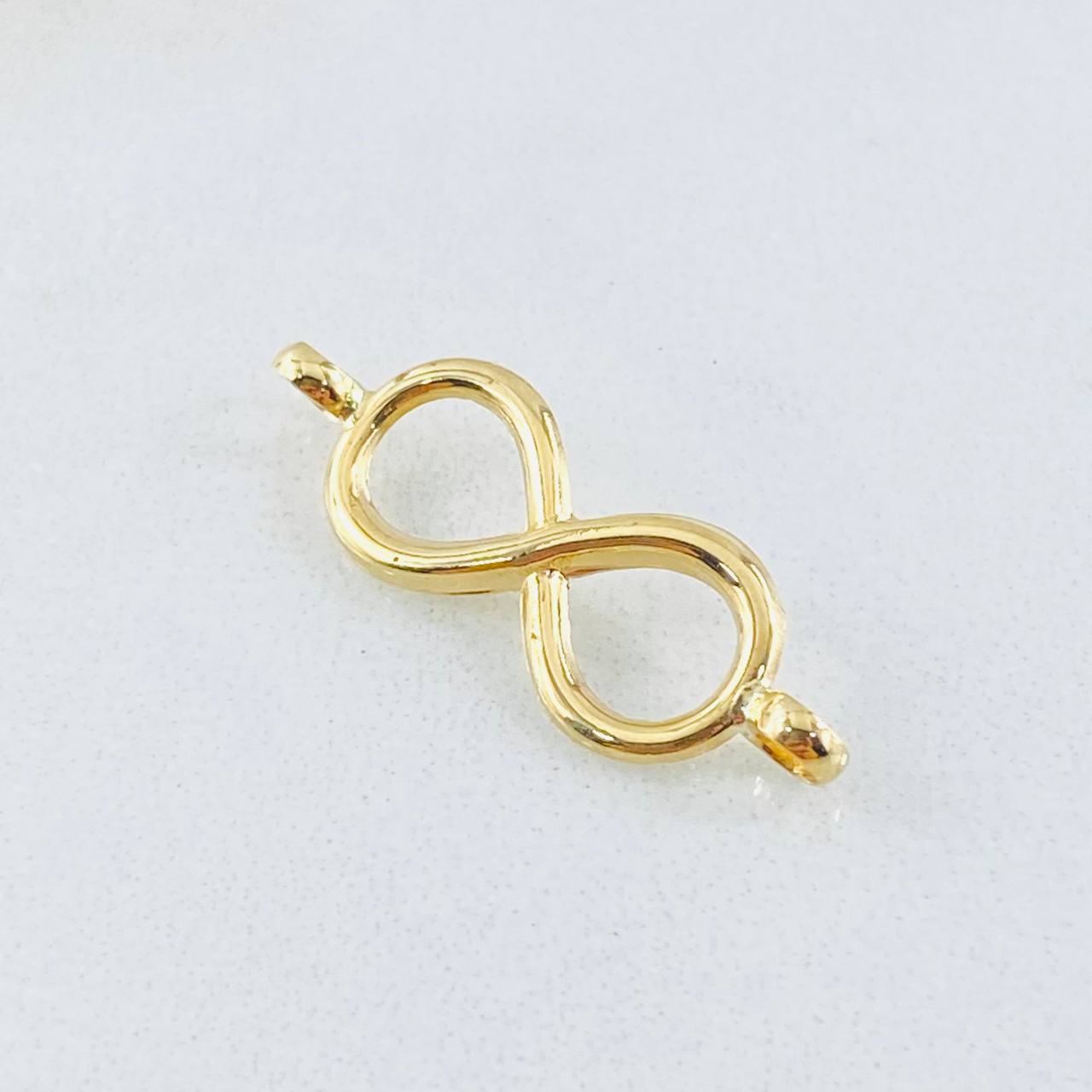Herraje Infinito 0.4gr / 2.3cm / Oro Amarillo 18K