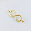 Herraje Infinito 0.4gr / 2.3cm / Oro Amarillo 18K