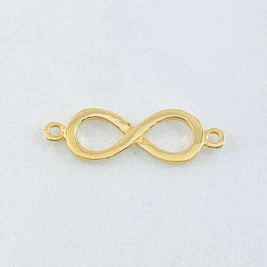 Herraje Infinito 1.1gr / 2.4cm / Oro Amarillo 18K *