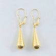 Candongas Lagrima 1.05gr / 3.3cm / Oro Amarillo 18K