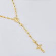 Rosario Virgen Milagrosa Diamantado 7.4 g / 47.5 cm / 3 mm - 4 mm Oro Amarillo 18K