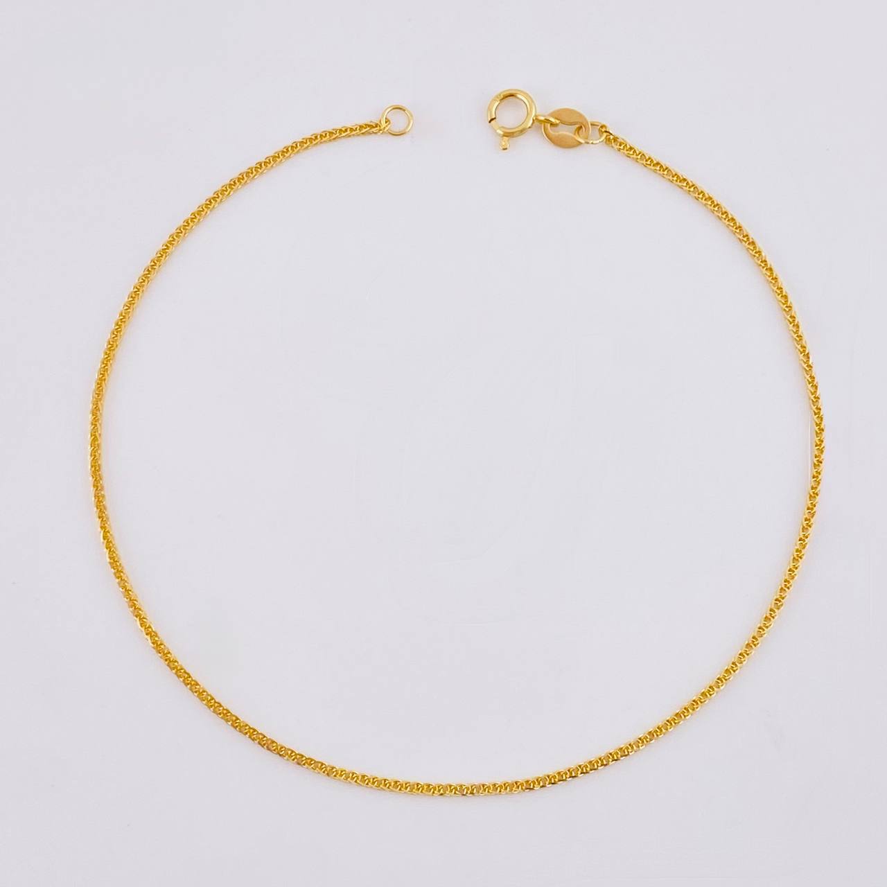Pulso Franco 0.8 g / 18.5 cm / 1 mm Oro Amarillo 18K