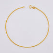 Pulso Franco 0.75 g / 18.5 cm / 1 mm Oro Amarillo 18K