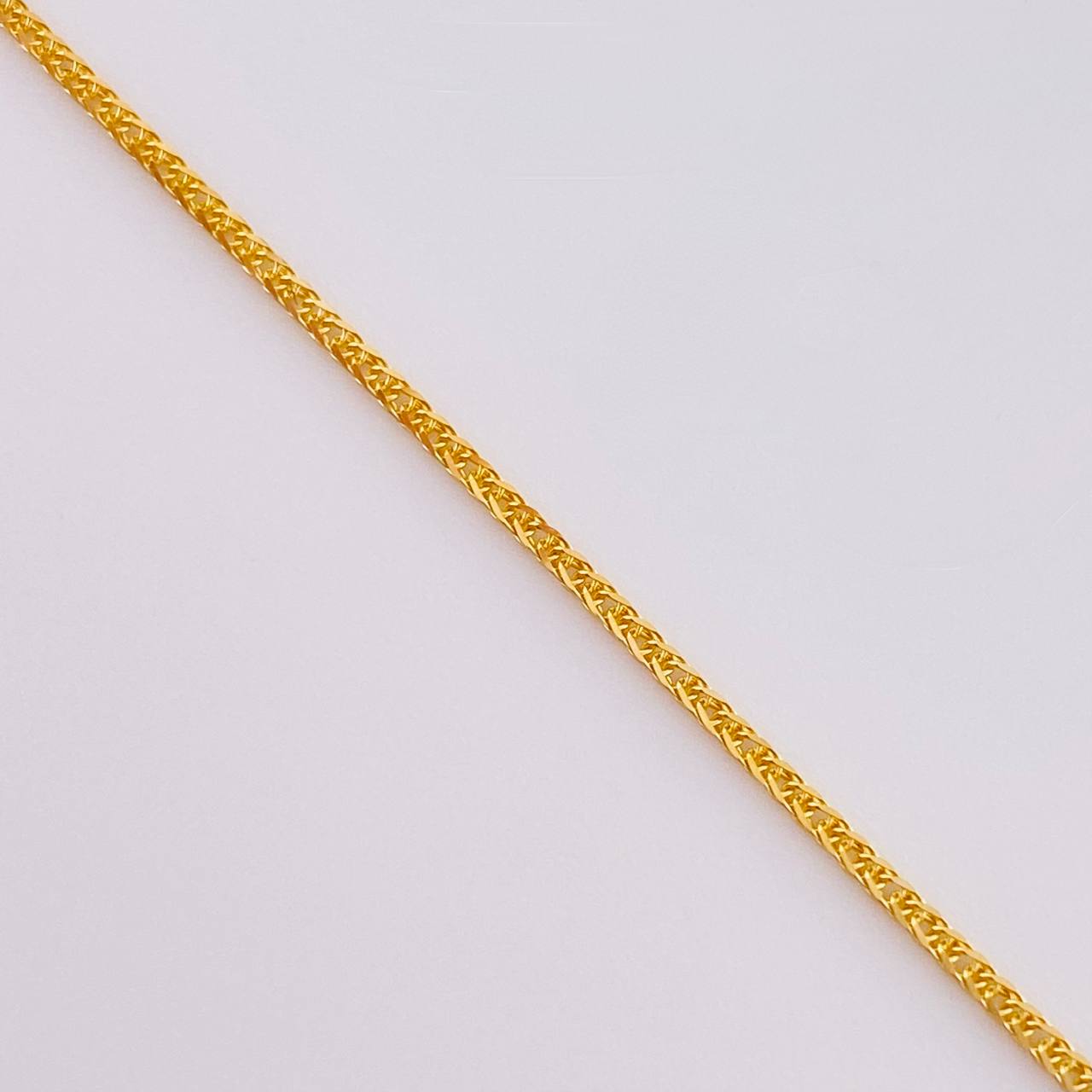Pulso Franco 0.8 g / 18.5 cm / 0.7 mm Oro Amarillo 18K