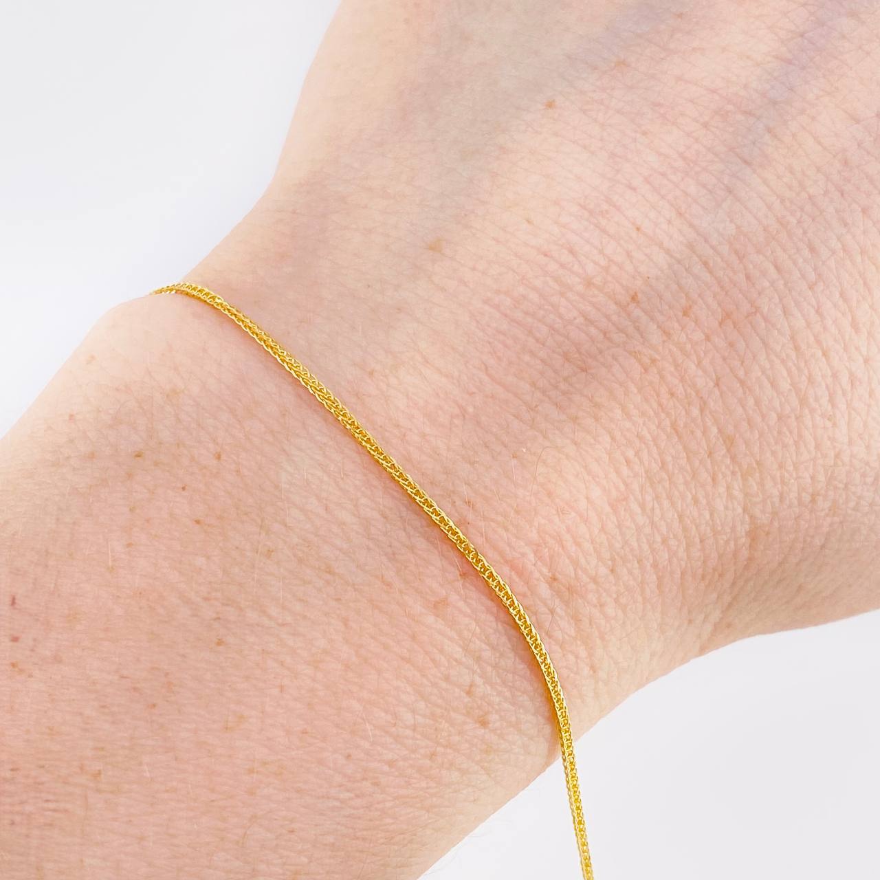 Pulso Franco 0.8 g / 18.5 cm / 0.7 mm Oro Amarillo 18K