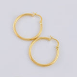Candongas Espiral 2g / 3.1cm Oro Amarillo 18K