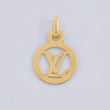 Dije Circulo Letra 0.5 g / 2 cm Oro Amarillo 18K