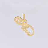 Dije Love Infinito 0.55 g / 1.1 cm Oro Amarillo 18K
