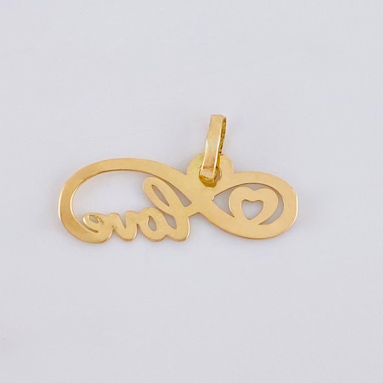 Dije Love Infinito 0.55 g / 1.2 cm Oro Amarillo 18K