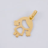 Dije Niña Silueta 0.45 g / 1.9 cm Oro Amarillo 18K
